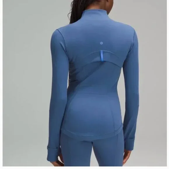 lululemon x PELOTON Define Jacket in Luon Pitch Blue - Picture 3 of 9